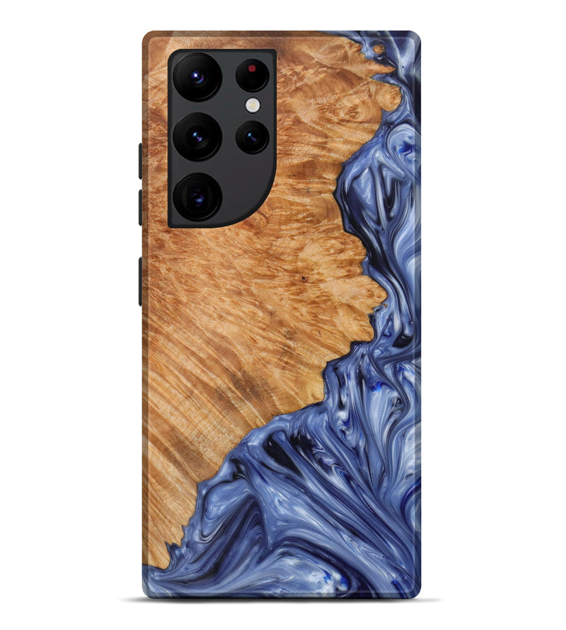 Galaxy S22 Ultra Wood+Resin Live Edge Phone Case - Oaklynn (Artist Pick, 614590)