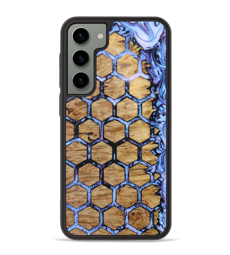 Galaxy S23 Plus Wood+Resin Phone Case - Cayden (Pattern, 640750)