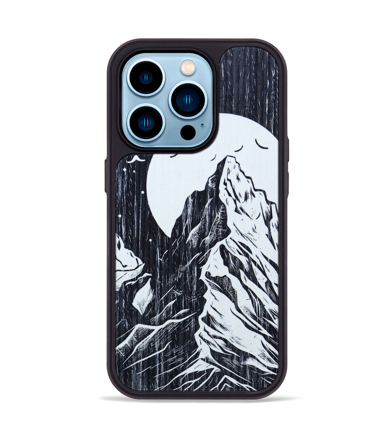 iPhone 14 Pro Wood+Resin Phone Case - Cedric (MNTNS, 645782)