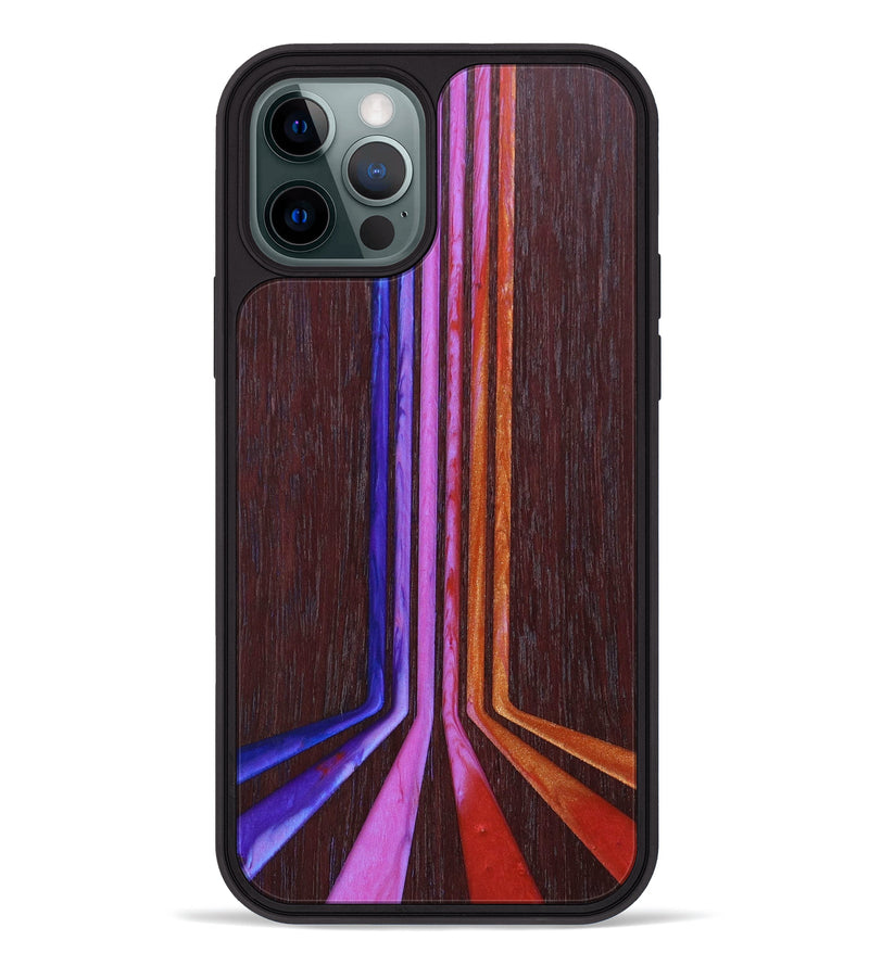 iPhone 12 Pro Wood+Resin Phone Case - Latoya (Retro, 634517)