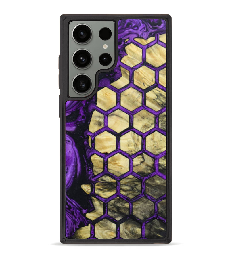 Galaxy S23 Ultra Wood+Resin Phone Case - Noel (Pattern, 643780)