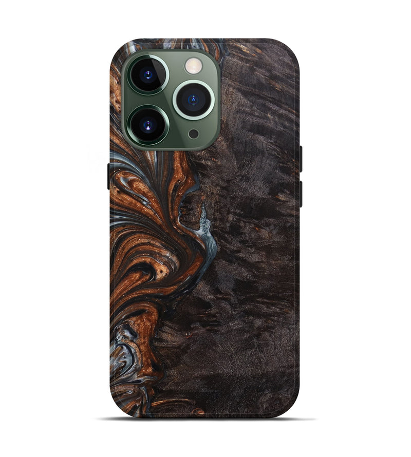 iPhone 13 Pro Wood+Resin Live Edge Phone Case - Berni (Artist Pick, 633832)