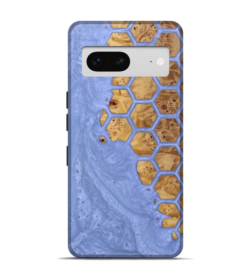 Pixel 7 Wood+Resin Live Edge Phone Case - Ramona (Pattern, 645965)