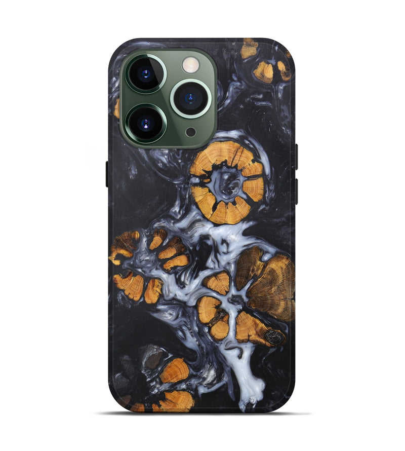 iPhone 13 Pro Wood+Resin Live Edge Phone Case - Mirna (Artist Pick, 605695)