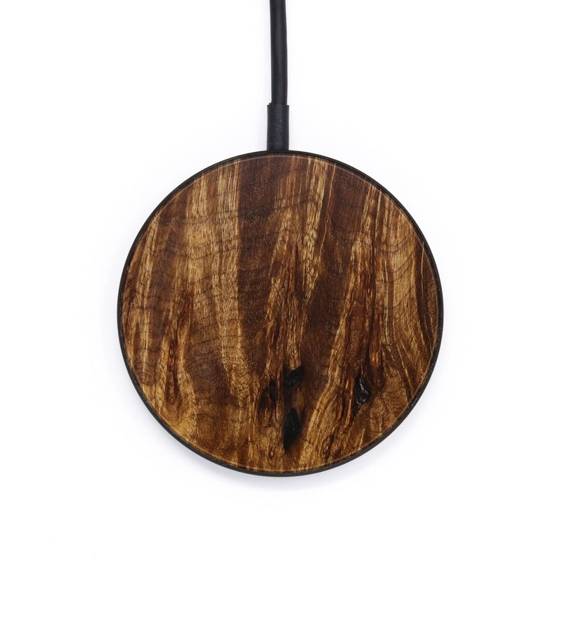 Circle Burl Wood Wireless Charger - Natalie (Wood Burl, 643475)