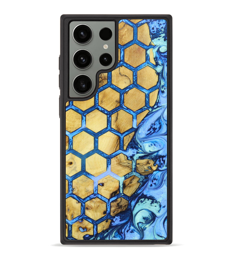 Galaxy S23 Ultra Wood+Resin Phone Case - Bonnie (Pattern, 641018)