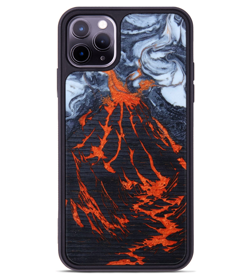 iPhone 11 Pro Max Wood+Resin Phone Case - Milo (Lava, 626314)