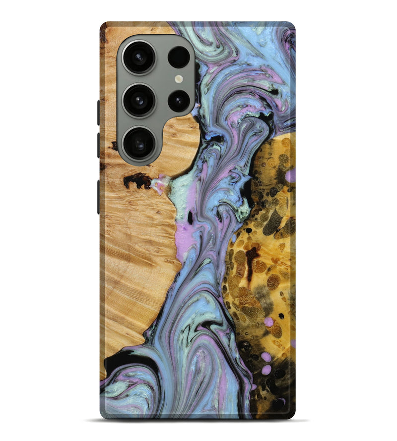Galaxy S23 Ultra Wood+Resin Live Edge Phone Case - Lauryn (Artist Pick, 648559)