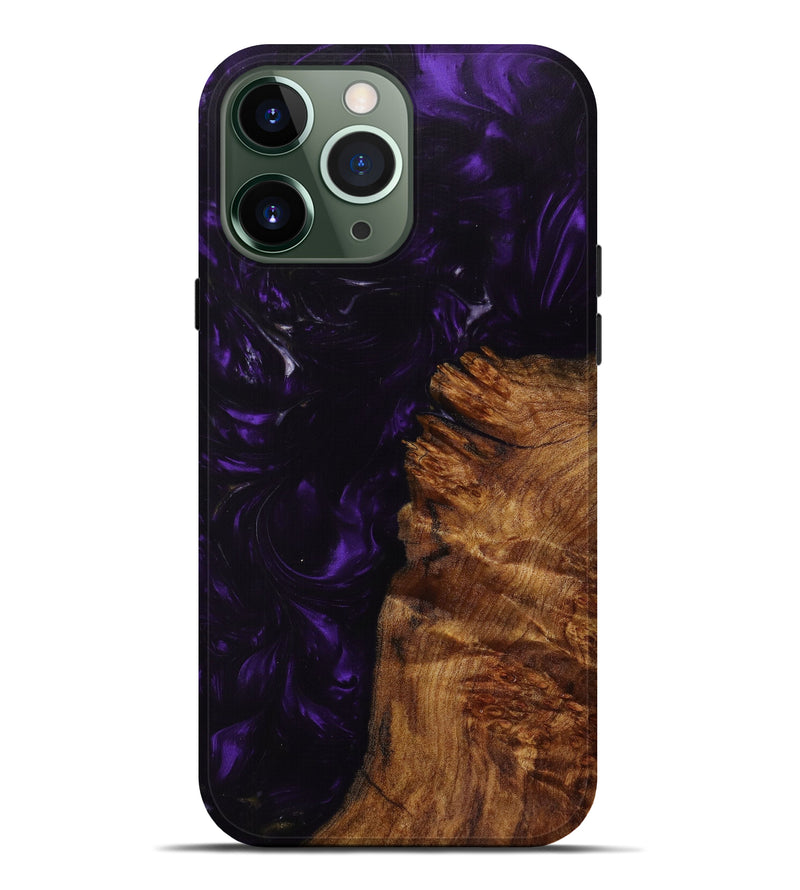 iPhone 13 Pro Max ResinArt Live Edge Phone Case - Amari (Purple, 622928)