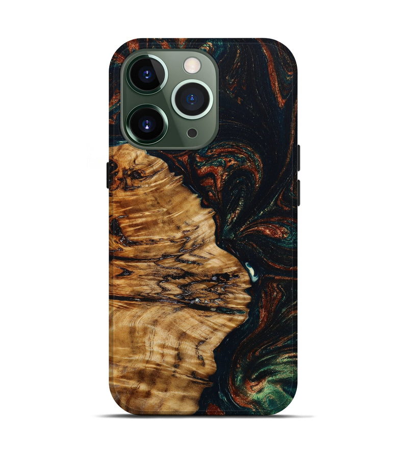 iPhone 13 Pro Wood+Resin Live Edge Phone Case - Roosevelt (Artist Pick, 646840)