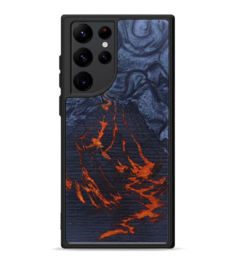 Galaxy S22 Ultra Wood+Resin Phone Case - Deanne (Lava, 627544)