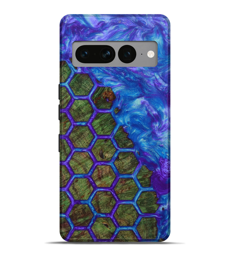 Pixel 7 Pro Wood+Resin Live Edge Phone Case - Kizzy (Pattern, 645801)