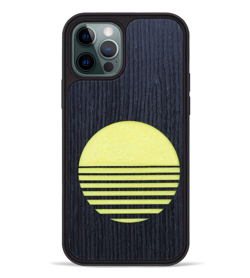 iPhone 12 Pro Wood+Resin Phone Case - Matias (Retro, 634819)
