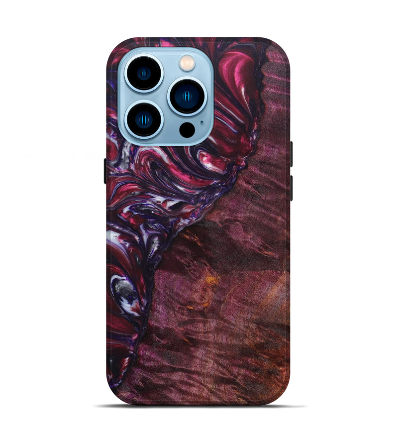 iPhone 14 Pro Wood+Resin Live Edge Phone Case - Blanca (Artist Pick, 615856)