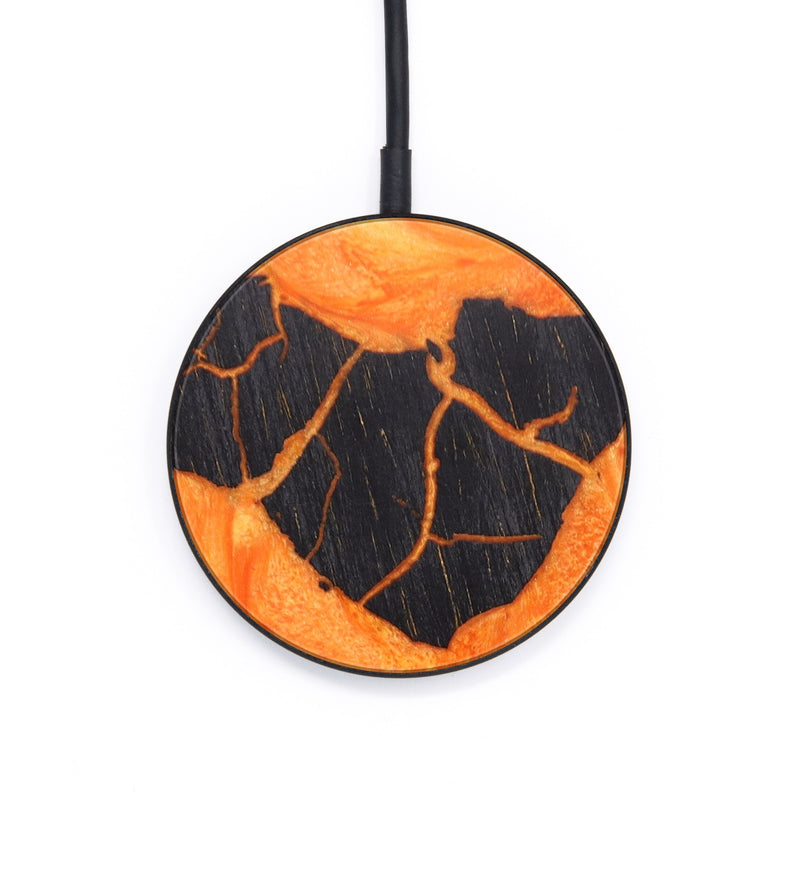 Circle Wood+Resin Wireless Charger - Lenore (Lava, 625108)