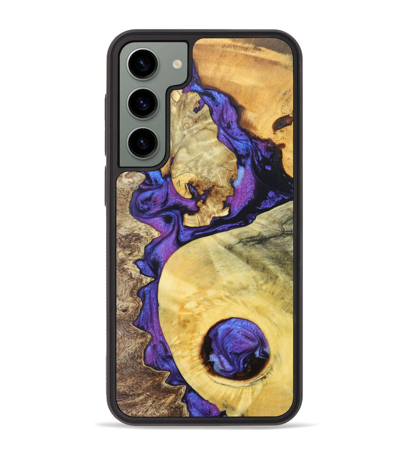 Galaxy S23 Plus Wood+Resin Phone Case - Amaris (Mosaic, 628756)