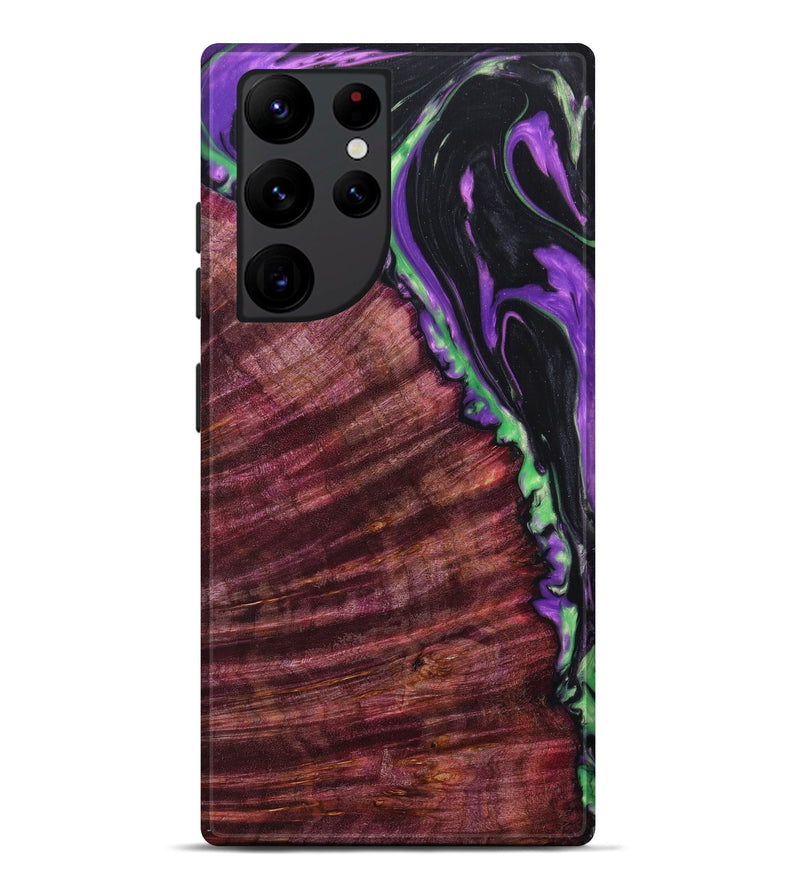 Galaxy S22 Ultra Wood+Resin Live Edge Phone Case - Niklaus (Artist Pick, 631817)