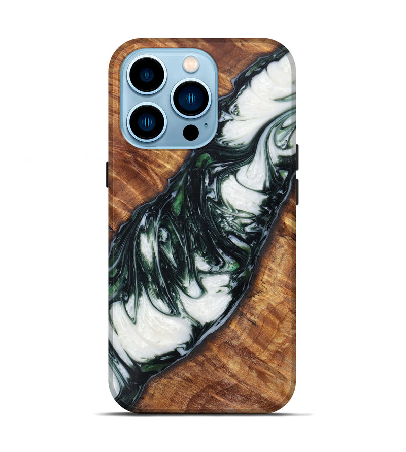 iPhone 14 Pro Wood+Resin Live Edge Phone Case - Brent (Artist Pick, 614942)