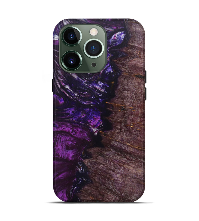 iPhone 13 Pro Wood+Resin Live Edge Phone Case - Jaylyn (Artist Pick, 621701)