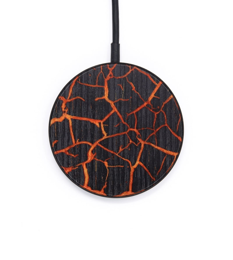 Circle Wood+Resin Wireless Charger - Stefan (Lava, 627029)