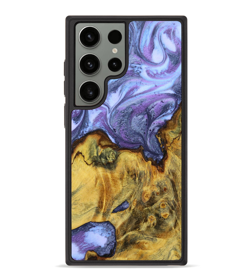Galaxy S23 Ultra Wood+Resin Phone Case - Tiesha (Artist Pick, 626837)