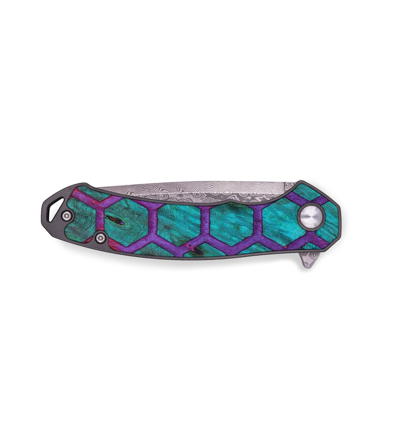 EDC Wood+Resin Pocket Knife - Carter (Pattern, 645873)