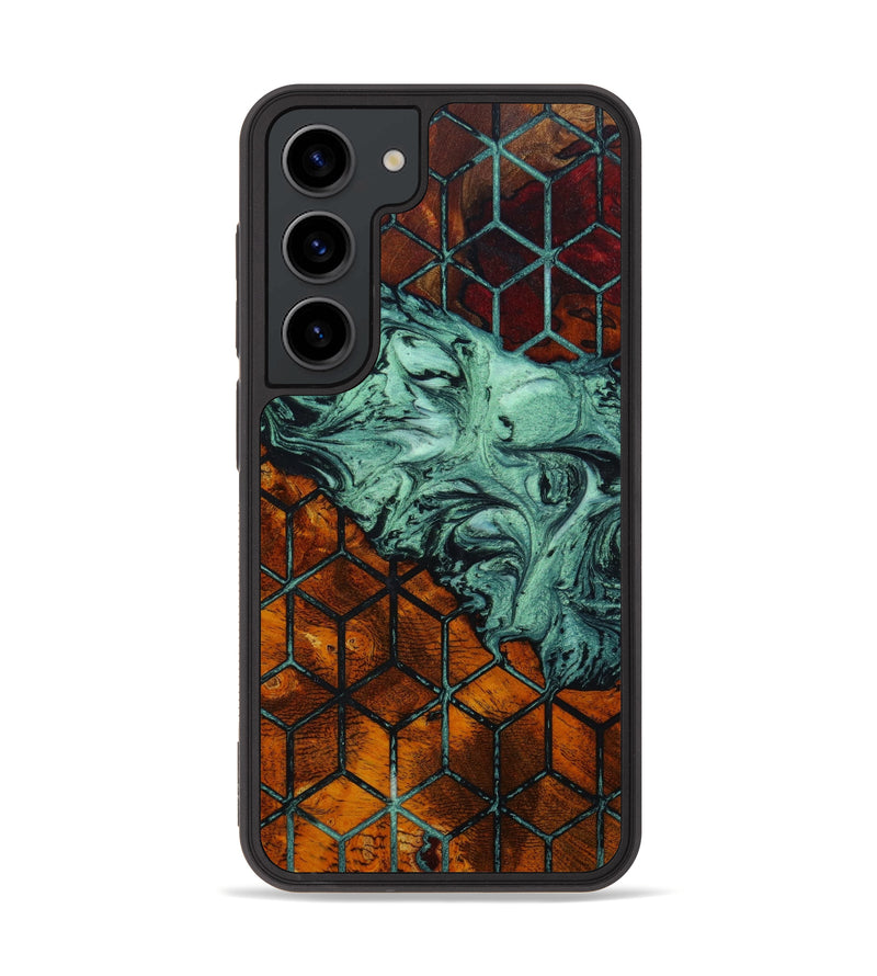 Galaxy S23 Wood+Resin Phone Case - Ariyah (Pattern, 644898)