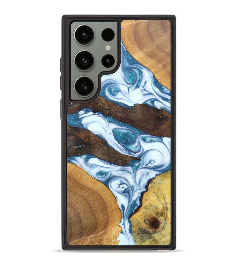 Galaxy S23 Ultra Wood+Resin Phone Case - Scotty (Mosaic, 626400)