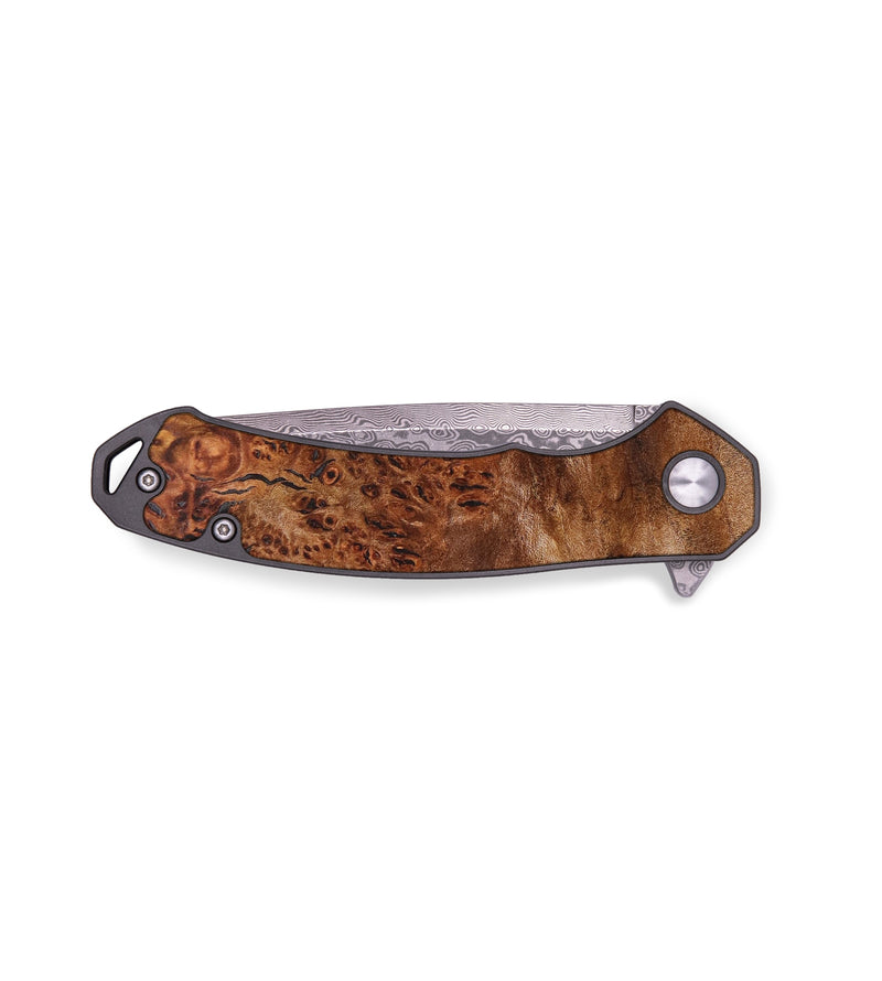 EDC Wood+Resin Pocket Knife - Annabelle (Maple Burl, 636518)