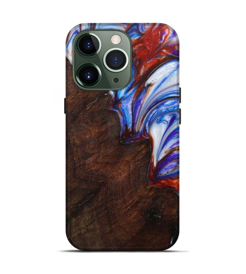 iPhone 13 Pro Wood+Resin Live Edge Phone Case - Marcelo (Artist Pick, 613903)