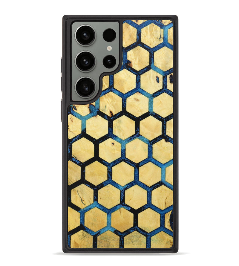 Galaxy S23 Ultra Wood+Resin Phone Case - Laquita (Pattern, 622083)