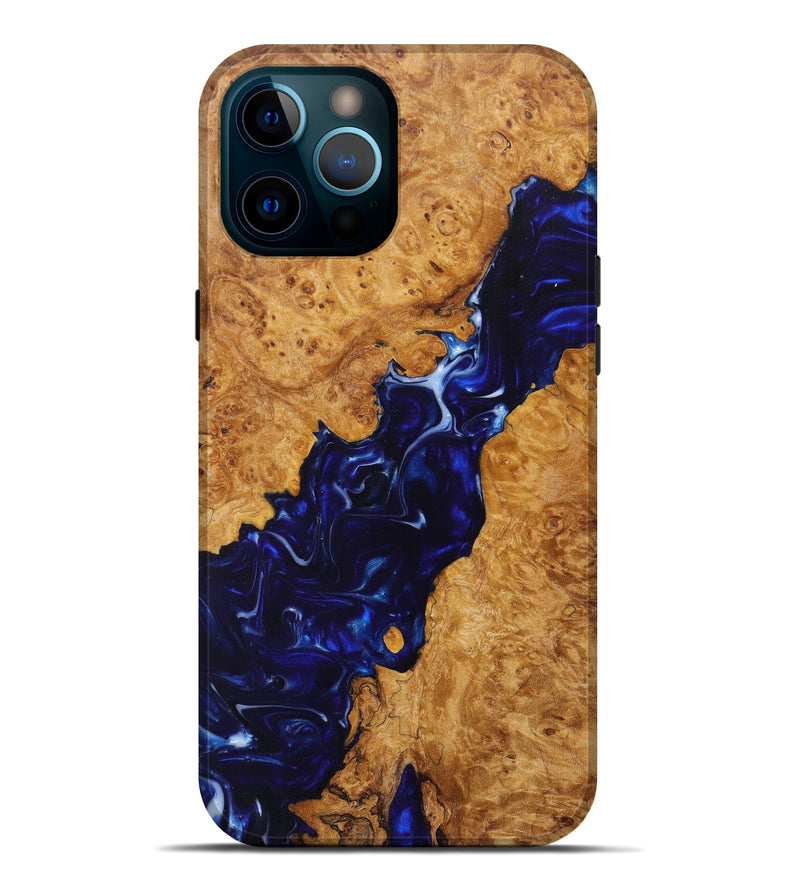 iPhone 12 Pro Max Wood+Resin Live Edge Phone Case - Sade (Artist Pick, 616946)