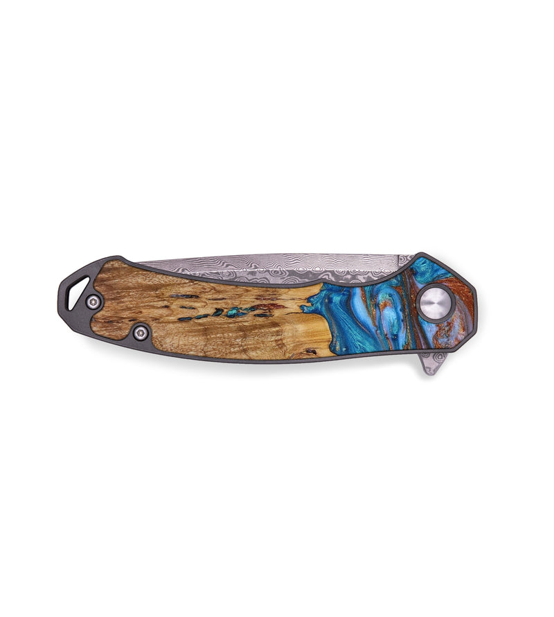 EDC Wood+Resin Pocket Knife - Brantley (Artist Pick, 641912)