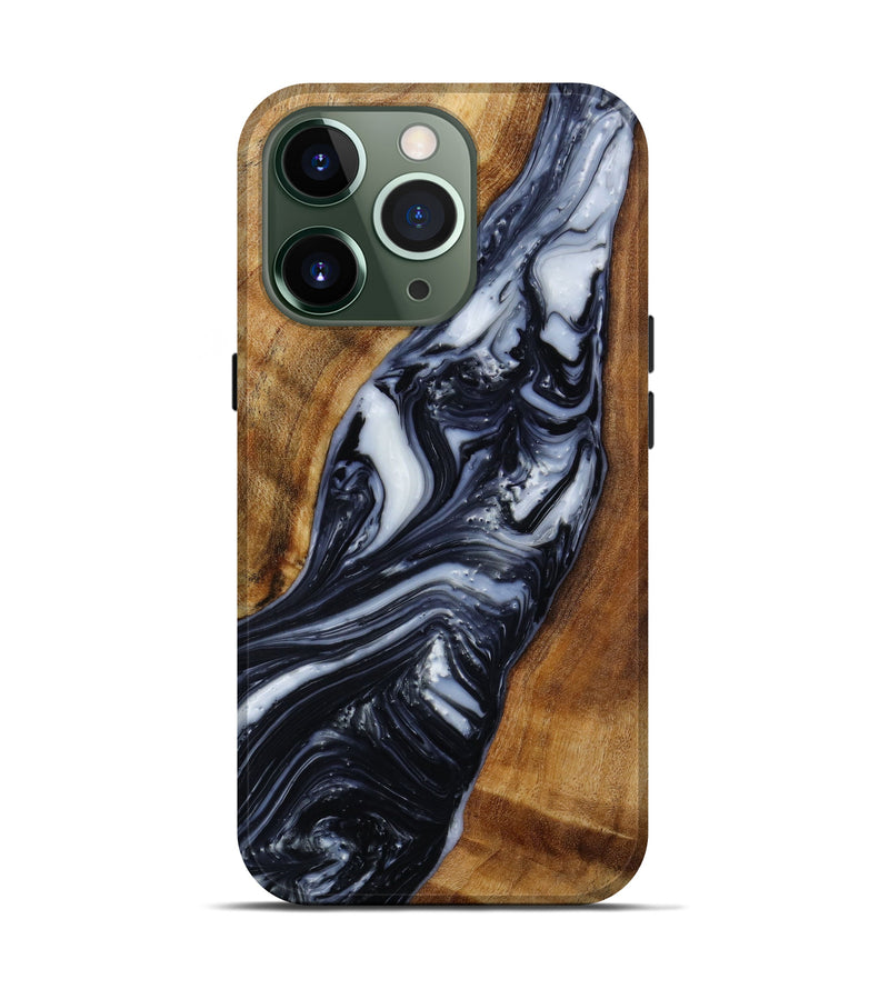 iPhone 13 Pro Wood+Resin Live Edge Phone Case - Silas (Artist Pick, 647650)