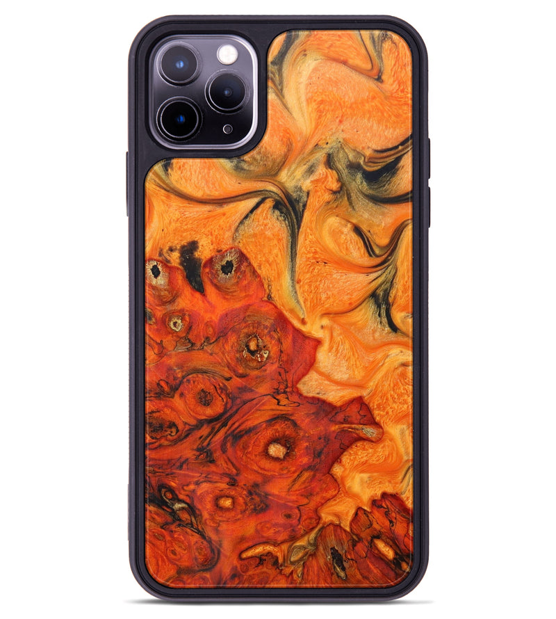 iPhone 11 Pro Max Wood+Resin Phone Case - Kizzy (Lava, 624984)