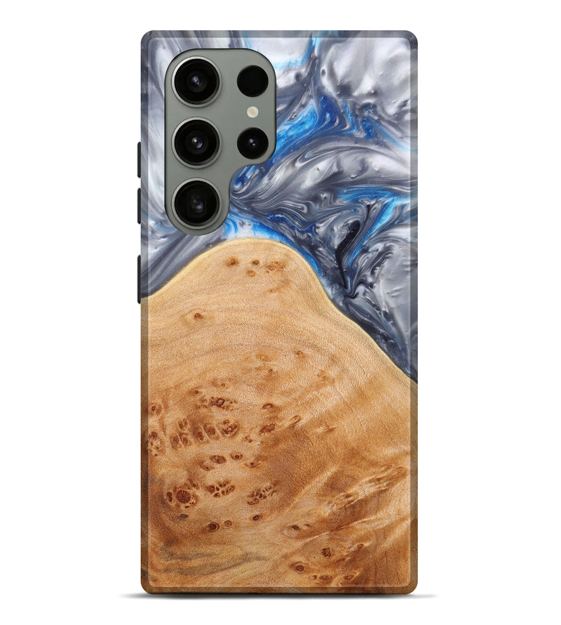 Galaxy S23 Ultra Wood+Resin Live Edge Phone Case - Janette (Artist Pick, 628633)