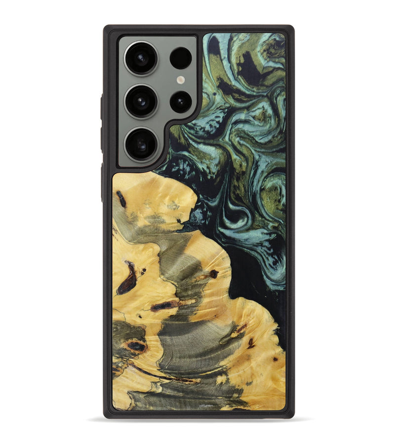 Galaxy S23 Ultra Wood+Resin Phone Case - Patrice (Artist Pick, 620909)