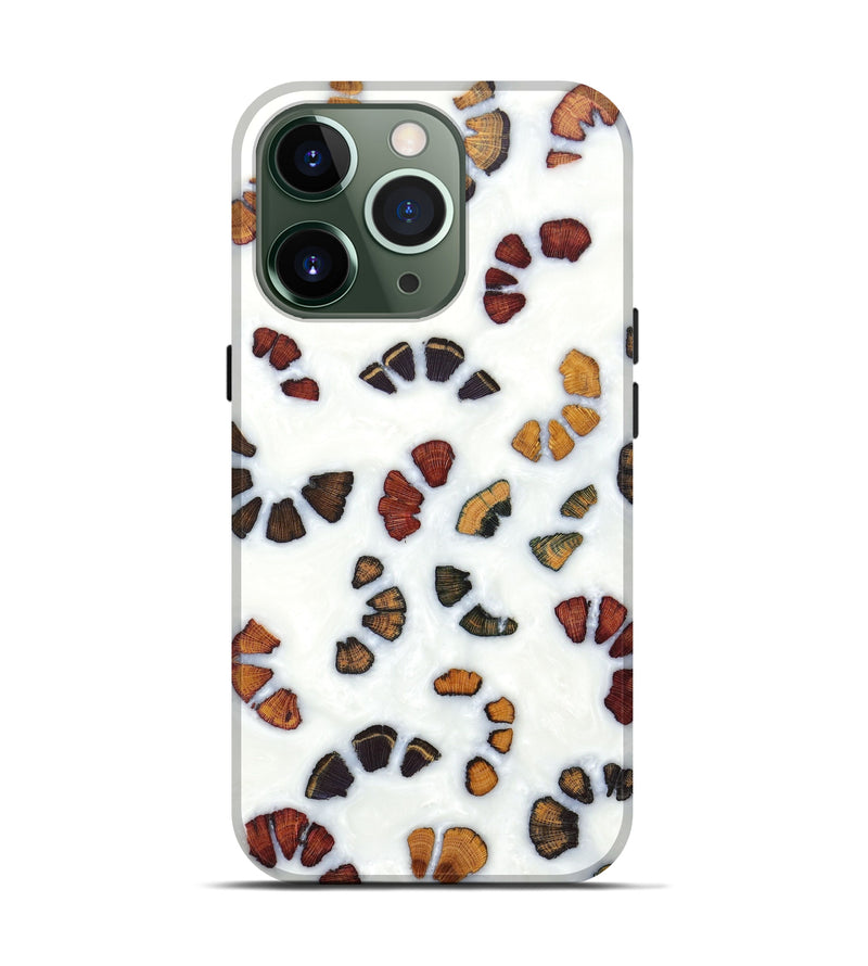 iPhone 13 Pro Wood+Resin Live Edge Phone Case - Ludovika (Artist Pick, 605664)
