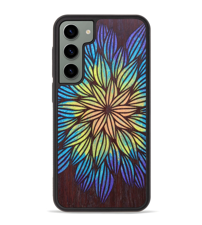 Galaxy S23 Plus Wood+Resin Phone Case - Rachelle (Pattern, 629393)