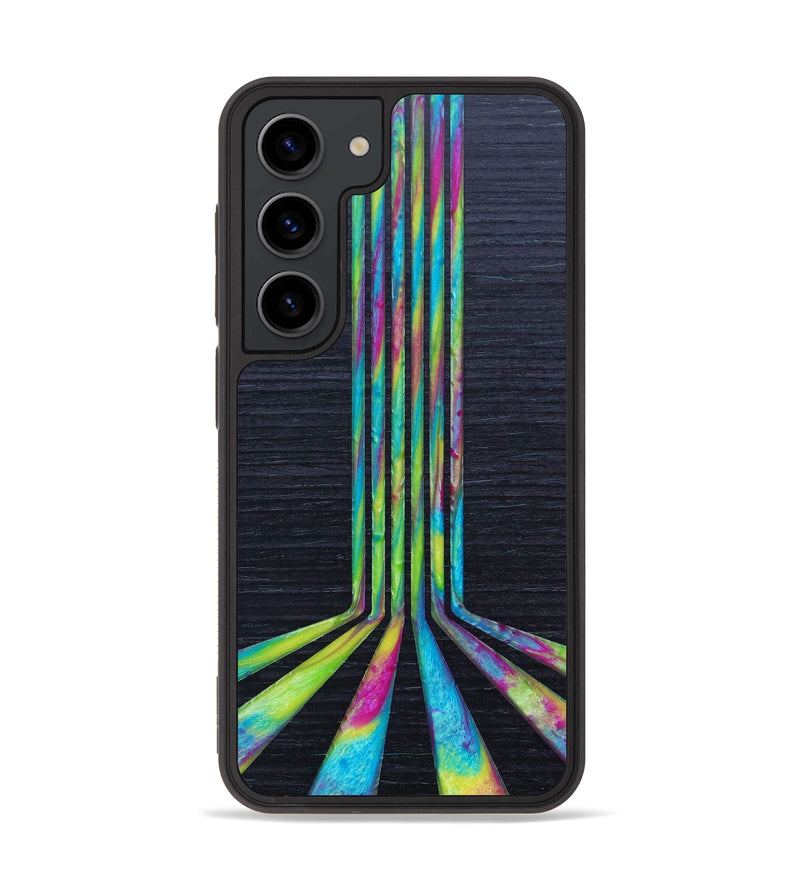 Galaxy S23 Wood+Resin Phone Case - Daisy (Retro, 634765)
