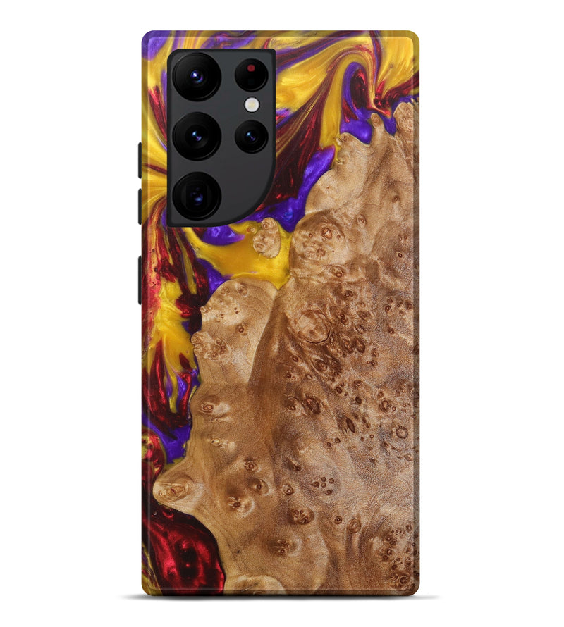 Galaxy S22 Ultra Wood+Resin Live Edge Phone Case - Seth (Artist Pick, 616668)