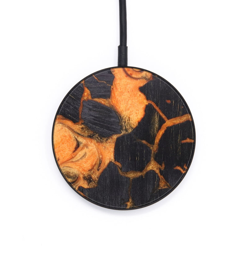 Circle Wood+Resin Wireless Charger - Iliana (Lava, 625115)