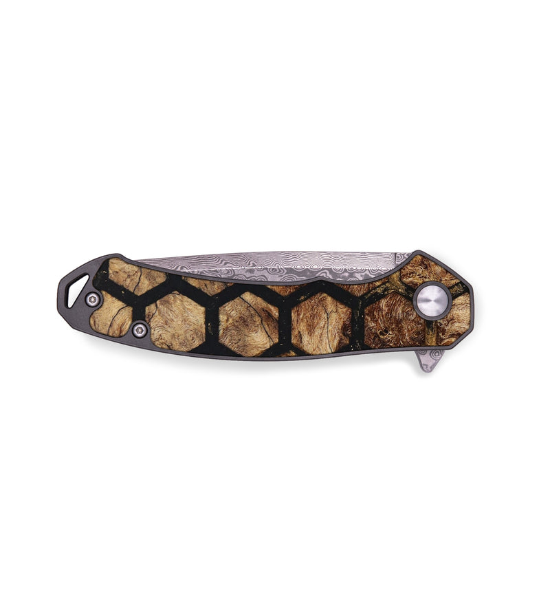 EDC Wood+Resin Pocket Knife - Clayton (Pattern, 645870)