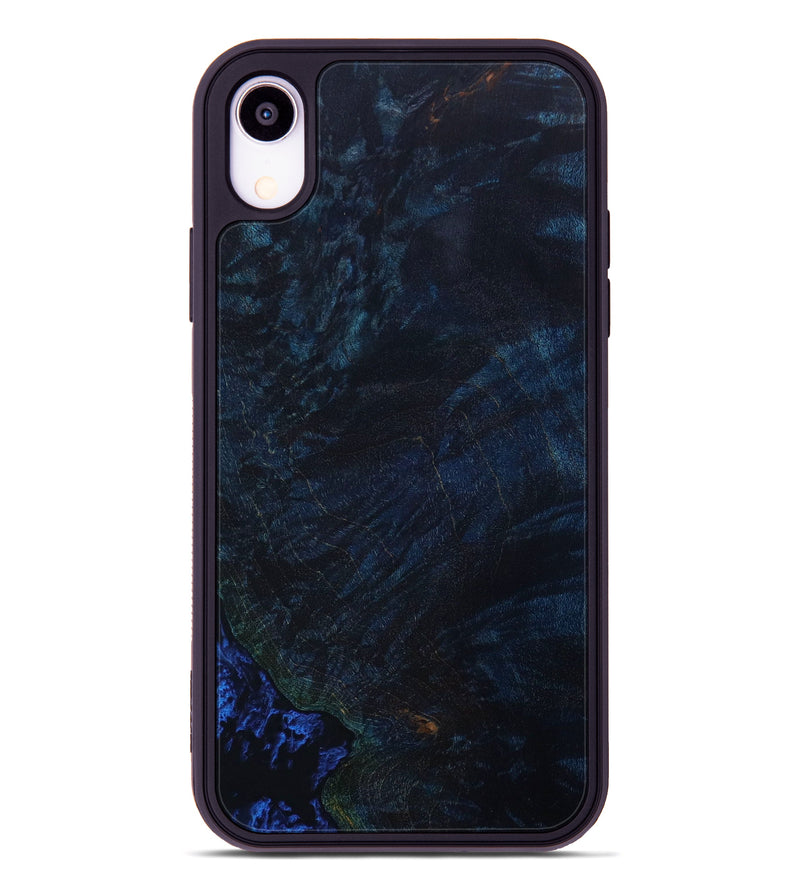 iPhone Xr Wood+Resin Phone Case - Ronnie (Wood Burl, 643560)