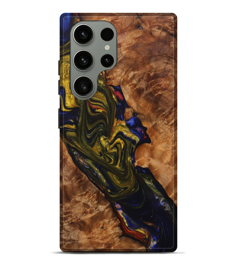 Galaxy S23 Ultra Wood+Resin Live Edge Phone Case - Helen (Artist Pick, 636210)