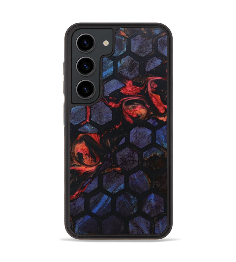 Galaxy S23 Wood+Resin Phone Case - Kailey (Pattern, 623463)
