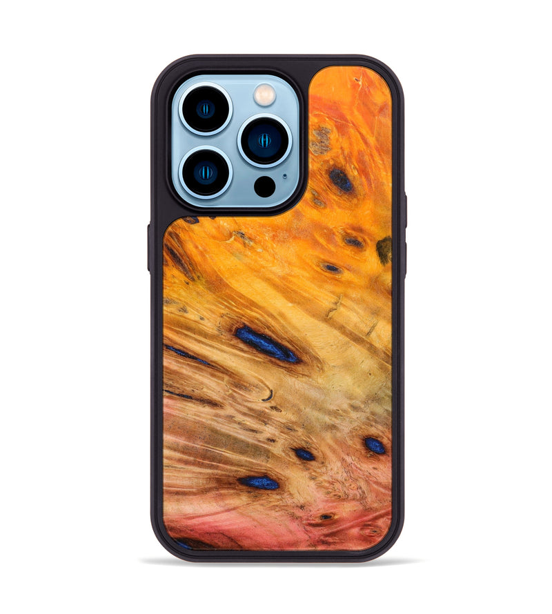 iPhone 14 Pro Wood+Resin Phone Case - Mack (Galaxy, 638605)