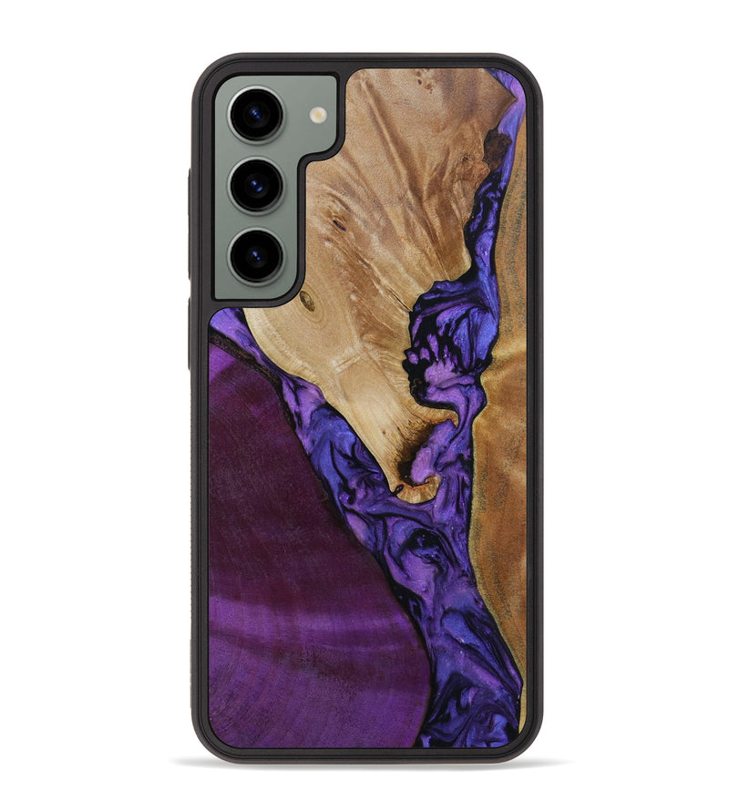 Galaxy S23 Plus Wood+Resin Phone Case - Ian (Mosaic, 642513)