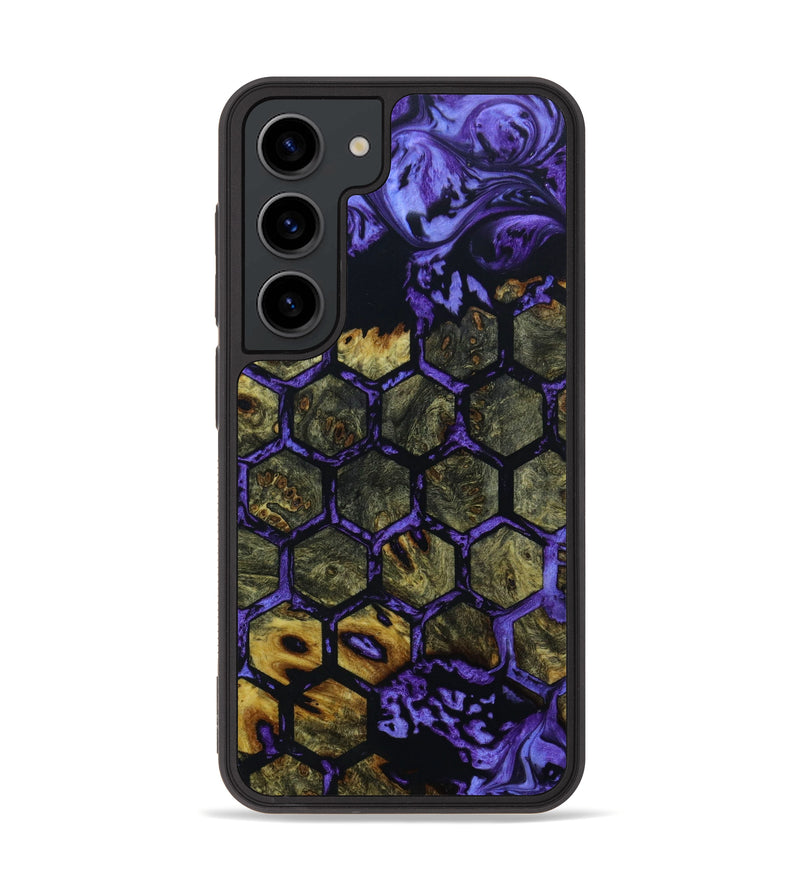 Galaxy S23 Wood+Resin Phone Case - Elliot (Pattern, 643549)