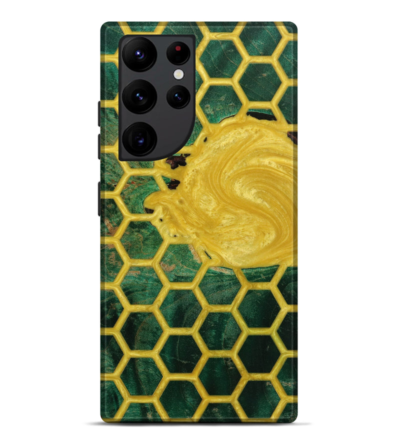 Galaxy S22 Ultra Wood+Resin Live Edge Phone Case - Johnnie (Artist Pick, 643401)